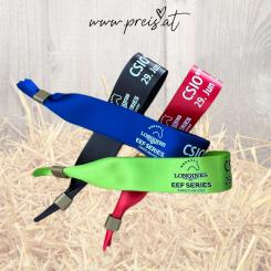 Zutrittsbänder Satin 